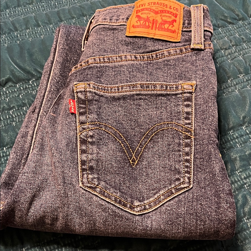 Levi's Indigo Denim Jeans with Signature Patch